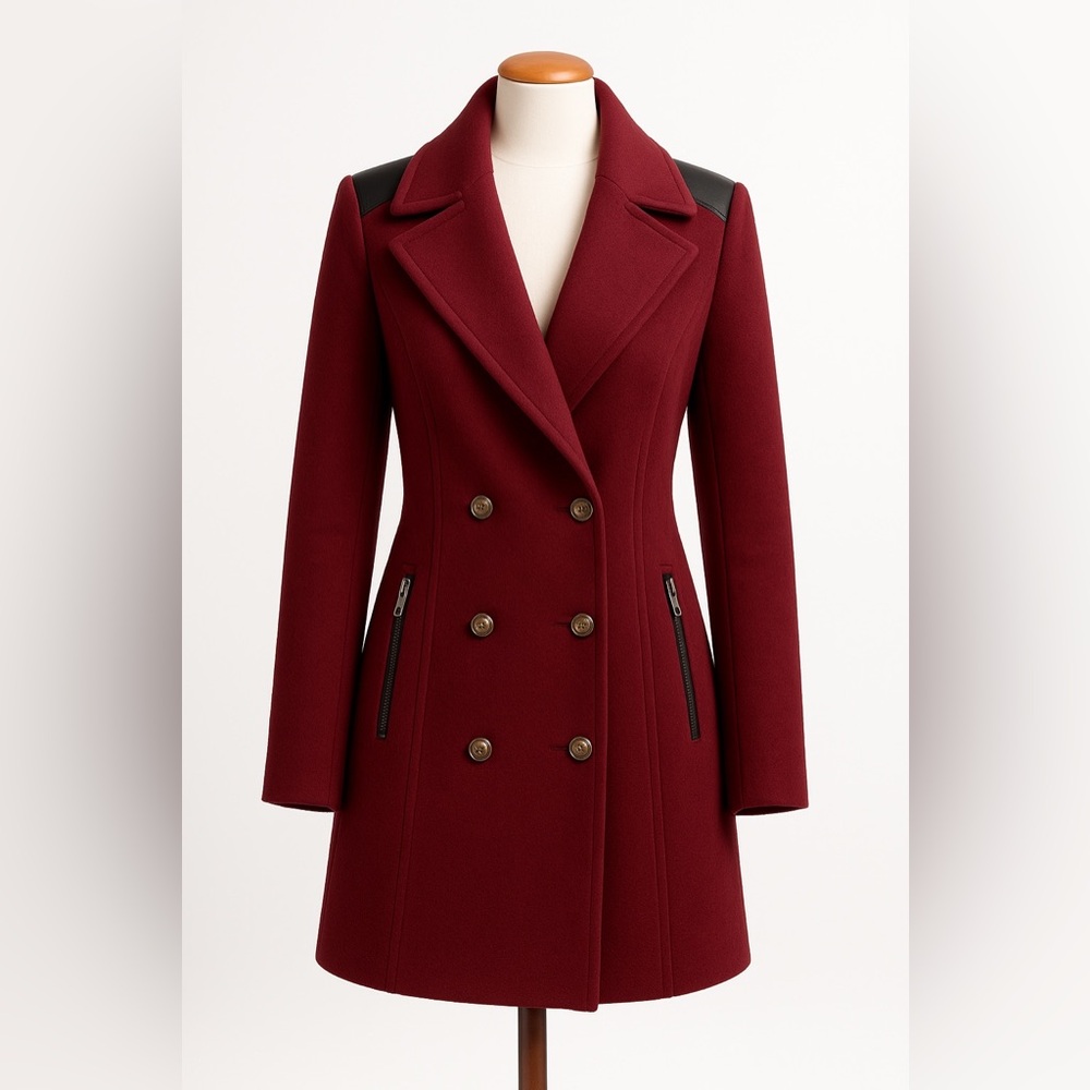 2/$25 Ricki’s Burgundy Button Down Jacket